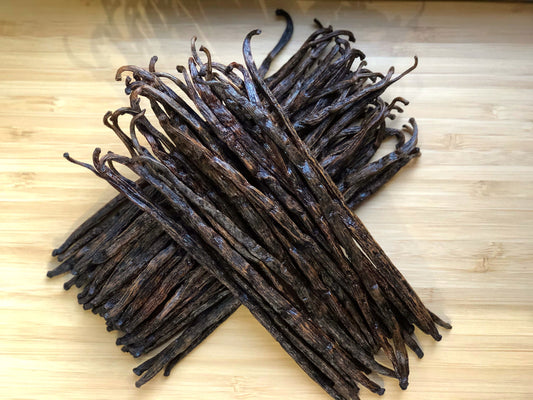 Half-pound extra-large Madagascar Grade B vanilla beans