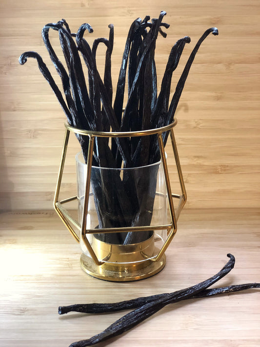 Half-pound Madagascar Bourbon vanilla beans for extract