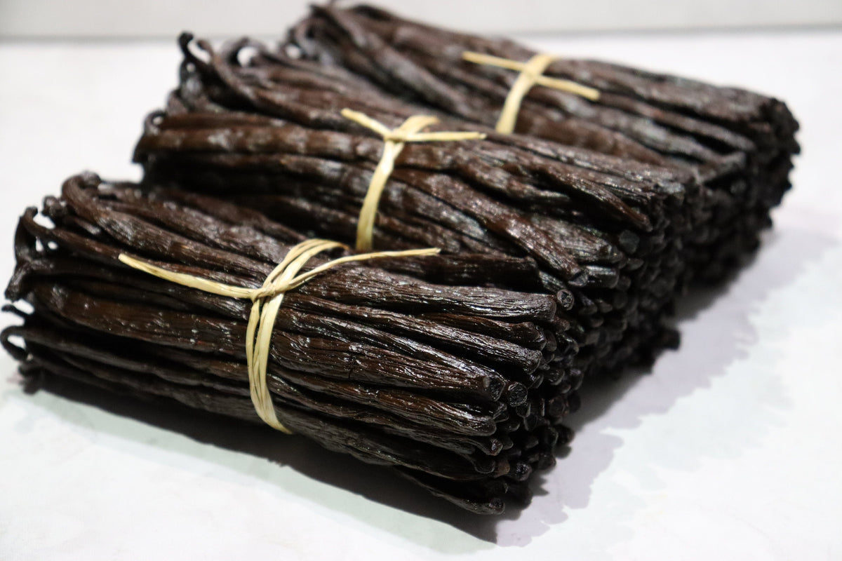 60 organic Madagascar Grade A vanilla beans